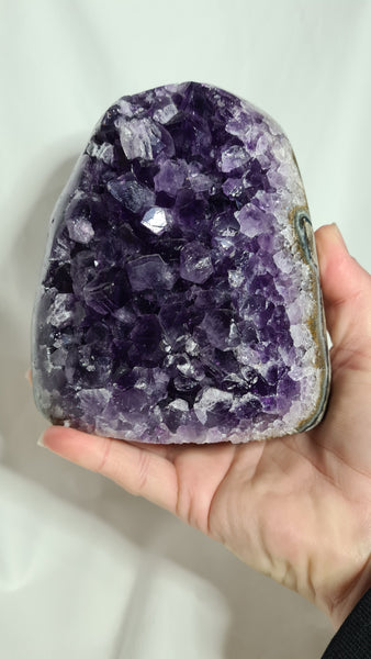 Amethyst Cluster A Grade Polished cut - 1.530kg