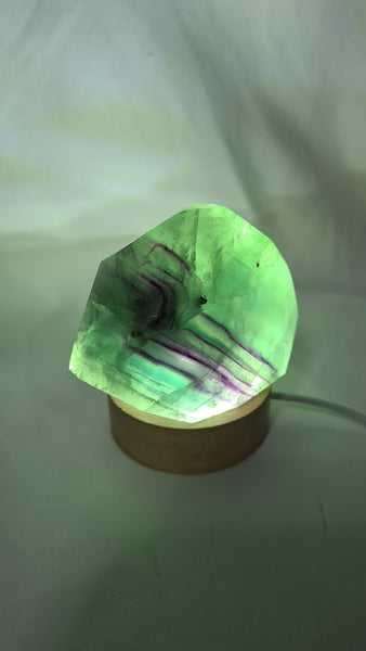 Fluorite polished free form - unique piece