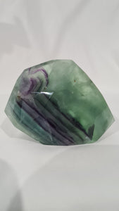 Fluorite polished free form - unique piece