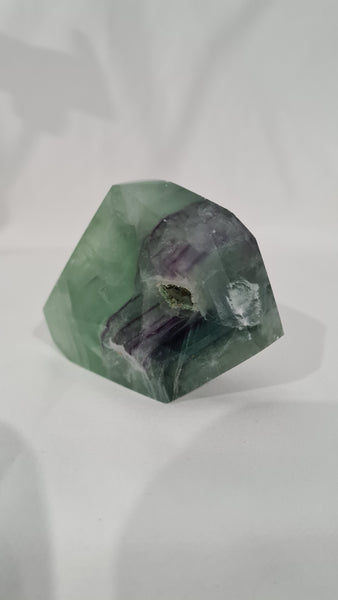 Fluorite polished free form - unique piece