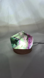 Fluorite polished free form - unique piece - 155g