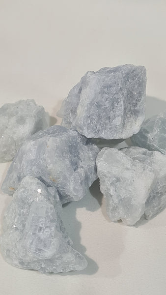 Blue Calcite rough chunk 3.5 - 4 cm