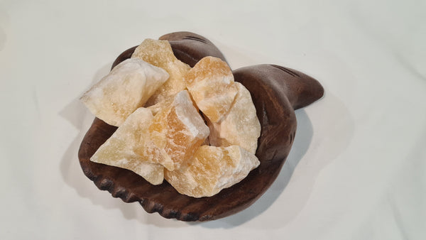 Honey Calcite rough chunk 4 - 5 cm