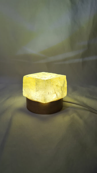 Honey Calcite cubes