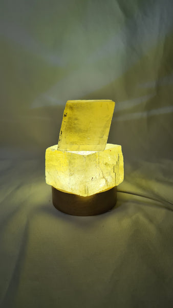 Honey Calcite cubes