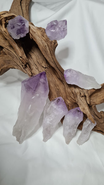 Amethyst teeth/wand rough