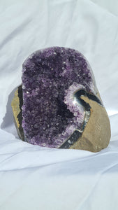 Amethyst Cluster A Grade Polished cut - 1.5kg