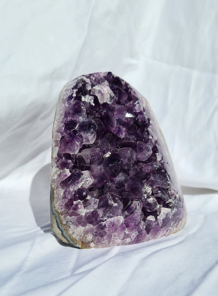 Amethyst Cluster A Grade Polished cut - 1.530kg