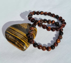 Red Tigers Eye Bracelet