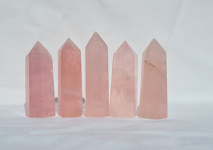 Rose Quartz - Small Towers