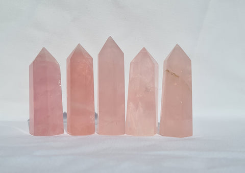 Rose Quartz - Small Towers