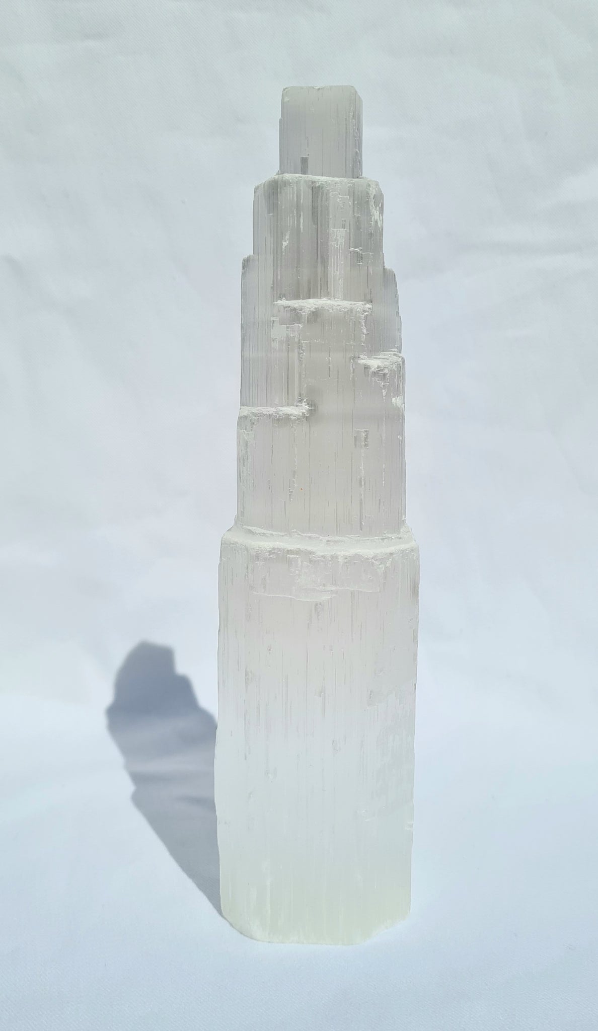 Selenite tower - 15cm