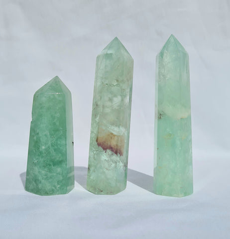 Green Fluorite towers -