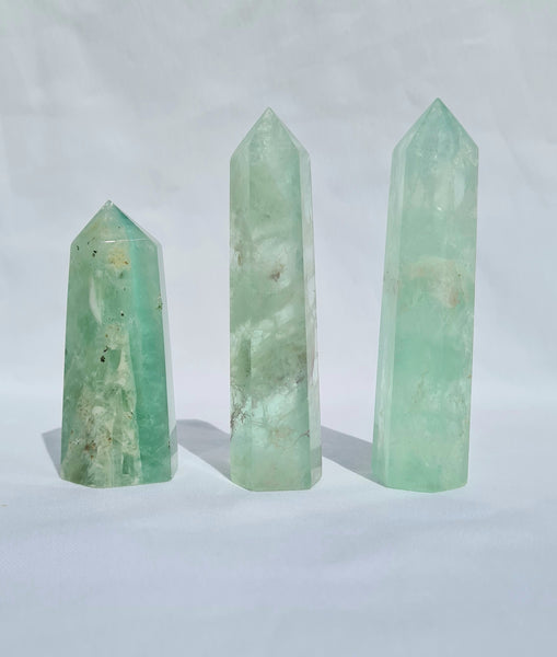 Green Fluorite towers -