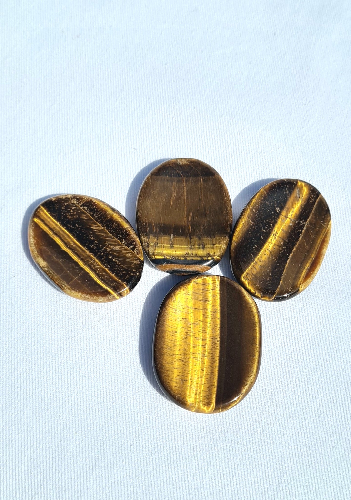 Tigers Eye Worry Stone