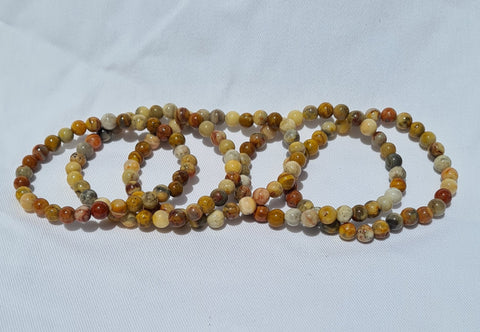 Crazy Lace Agate Bracelet