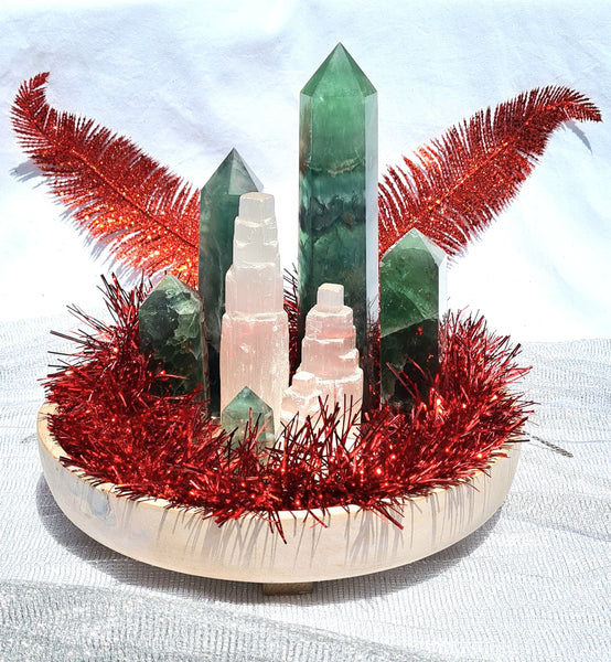 Selenite tower - 15cm