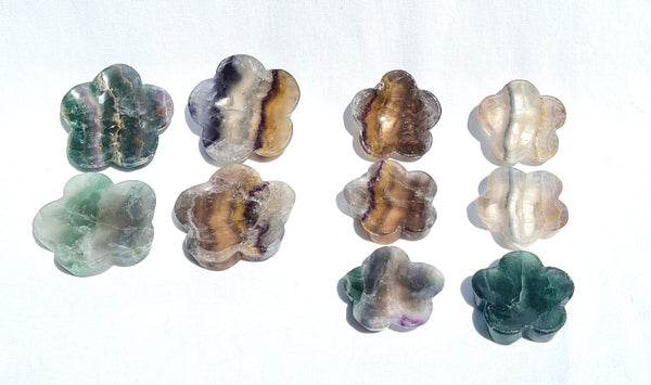 Flourite Bowls - Flower Shape