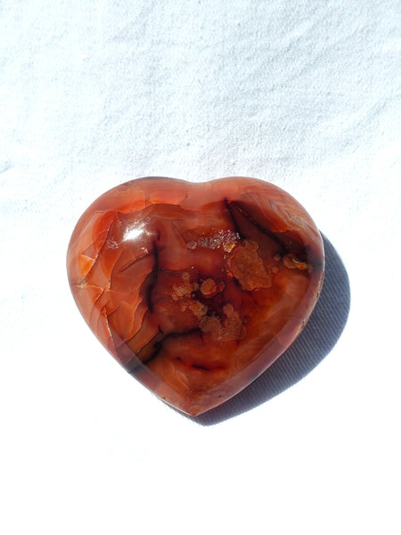 Carnelian heart - 95 grams