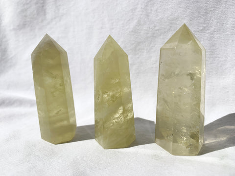 Lemon Quartz point - 6.5-7.5 cm