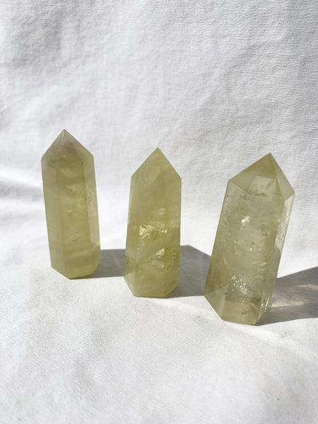 Lemon Quartz point - 6.5-7.5 cm