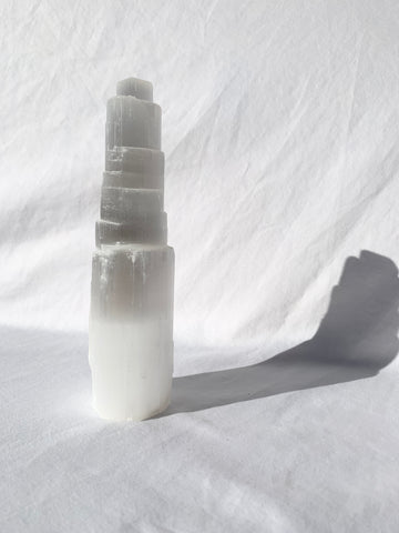 Selenite tower - 20cm