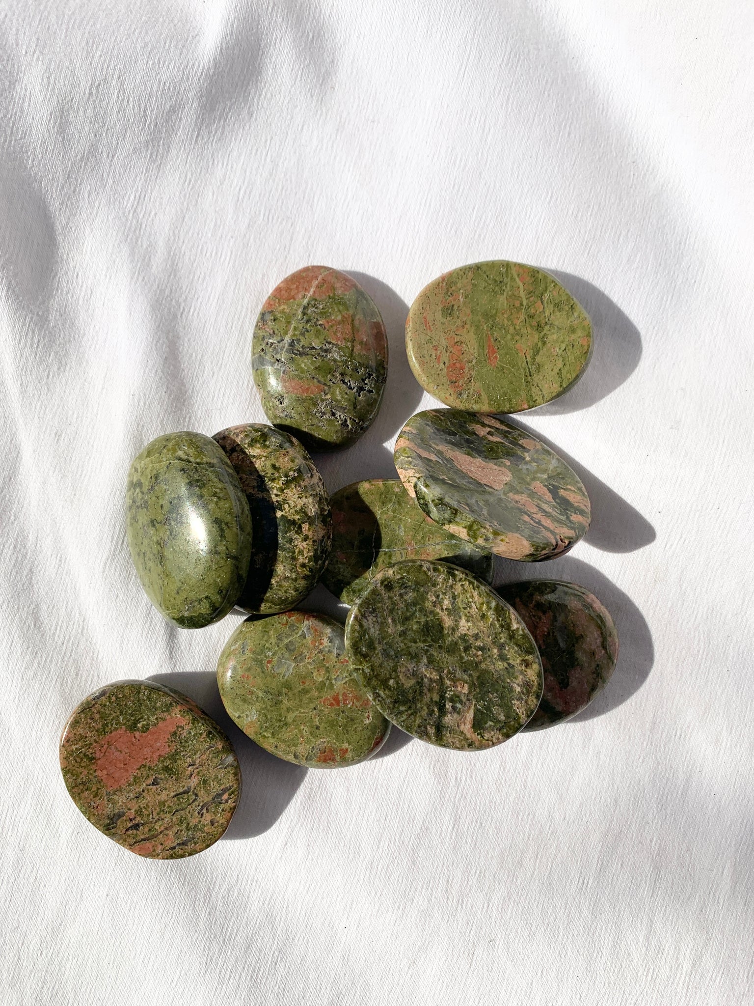 Unakite Worry stone