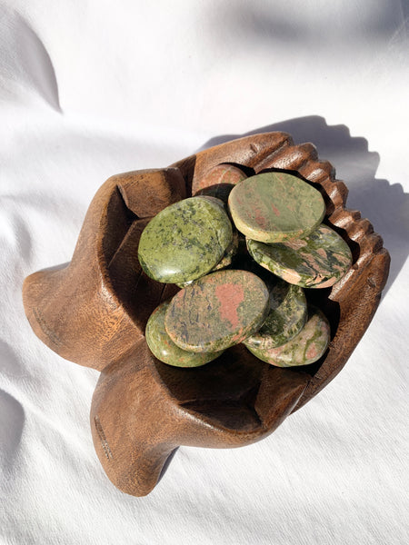 Unakite Worry stone