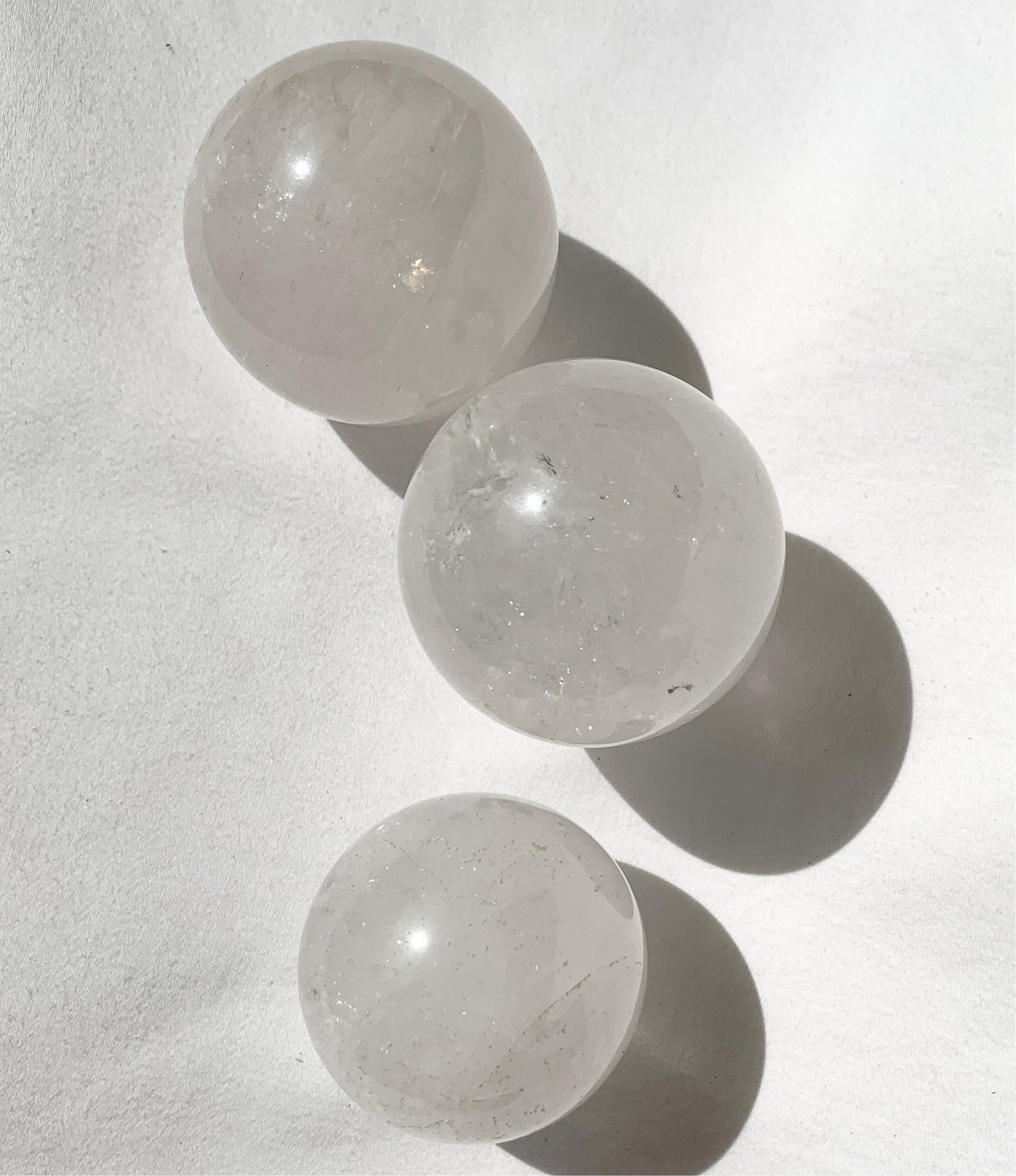 Clear Quartz sphere - small